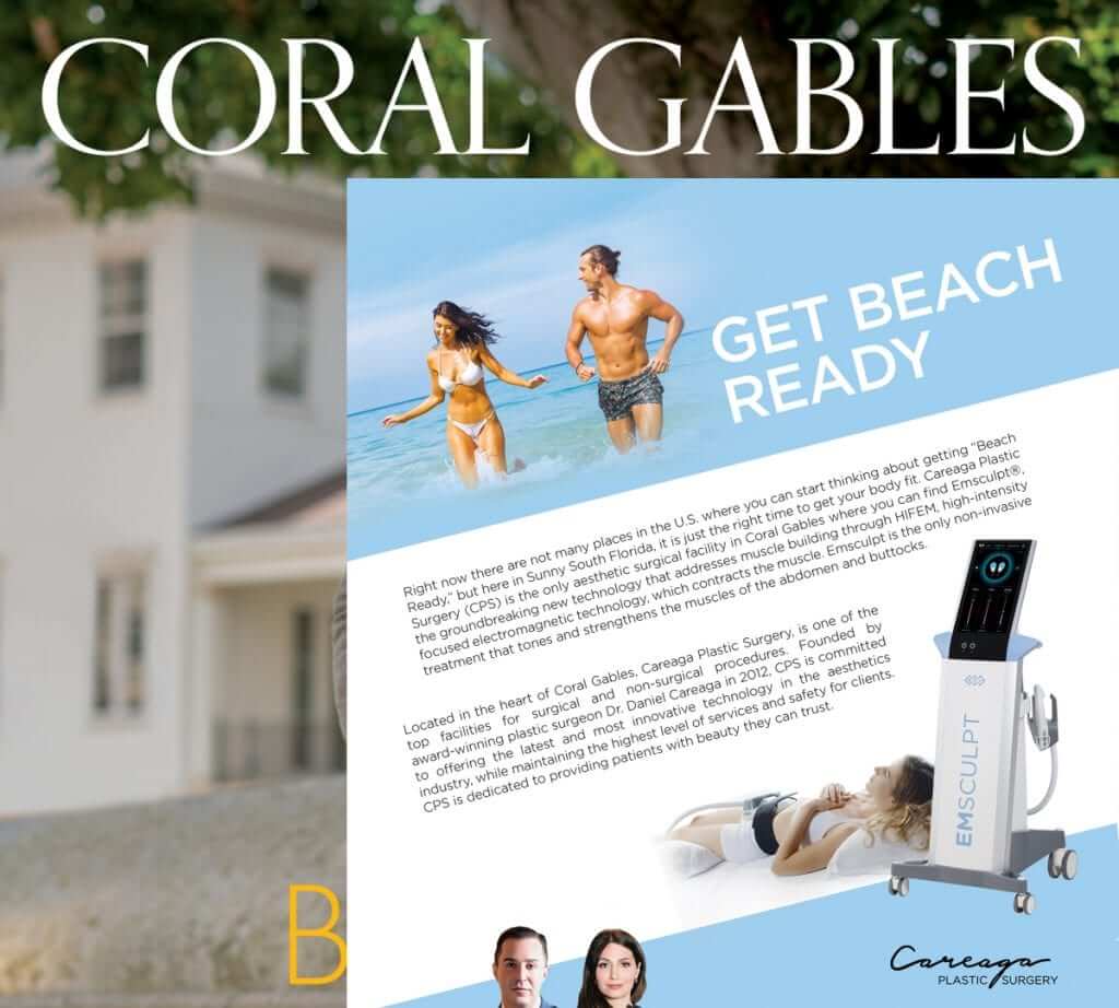 Coral Gables featuring of Careaga Plastic Surgery's Emsculpt