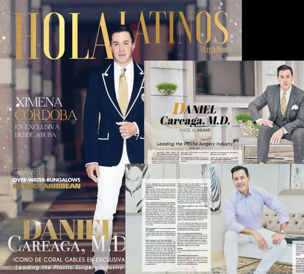 Hola Latinos Magazine article featuring Dr. careaga