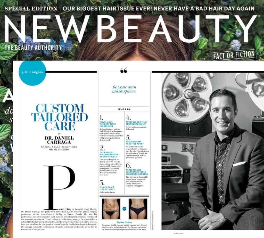 New Beauty Magazine feature of Dr. Careaga