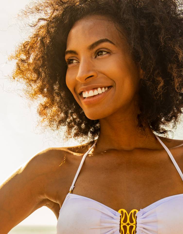 Beautiful smiling woman