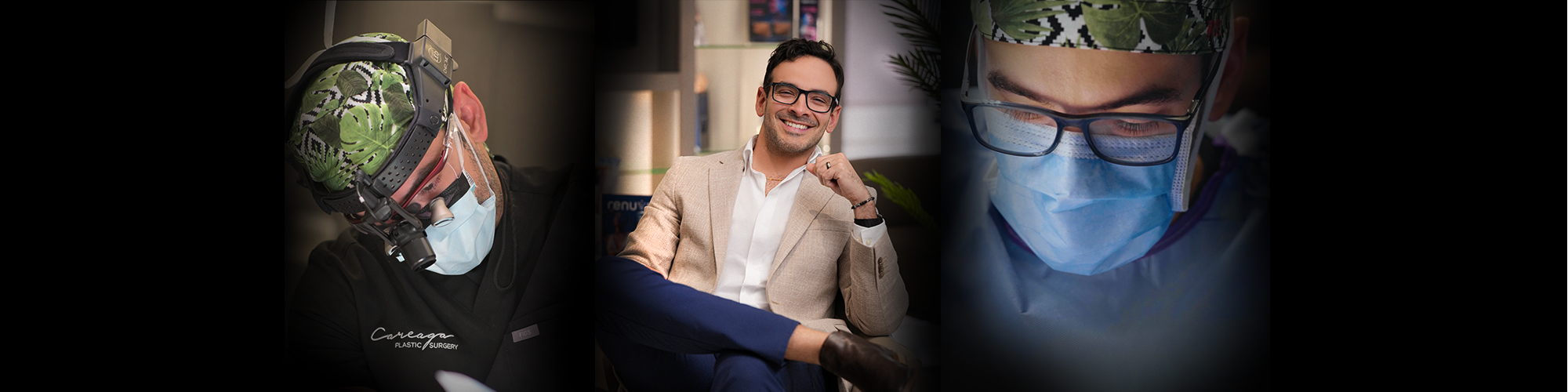 Collage of Dr. Ramos